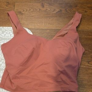 Mauve Old Navy Crop Bra
